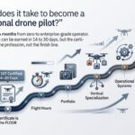 Timeline for becoming a drone pilot